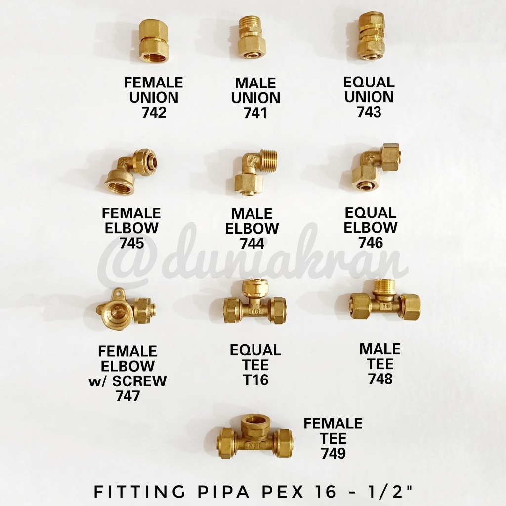 Fitting Nepel 749 F Tee