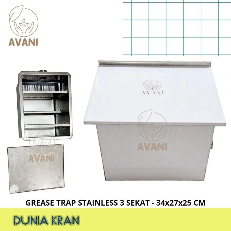 Grease Trap Stainless Avani